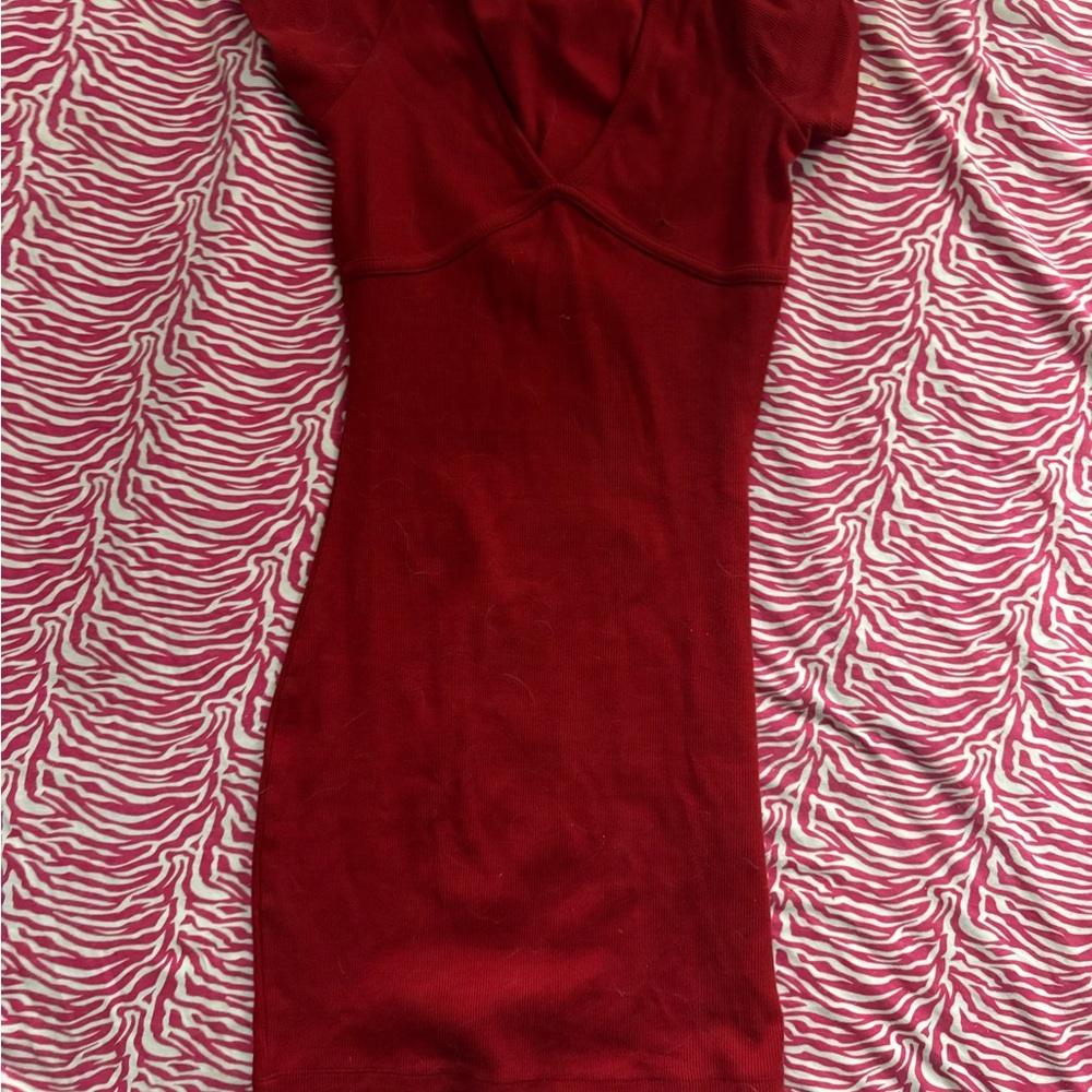 Elegant Red Women's Top